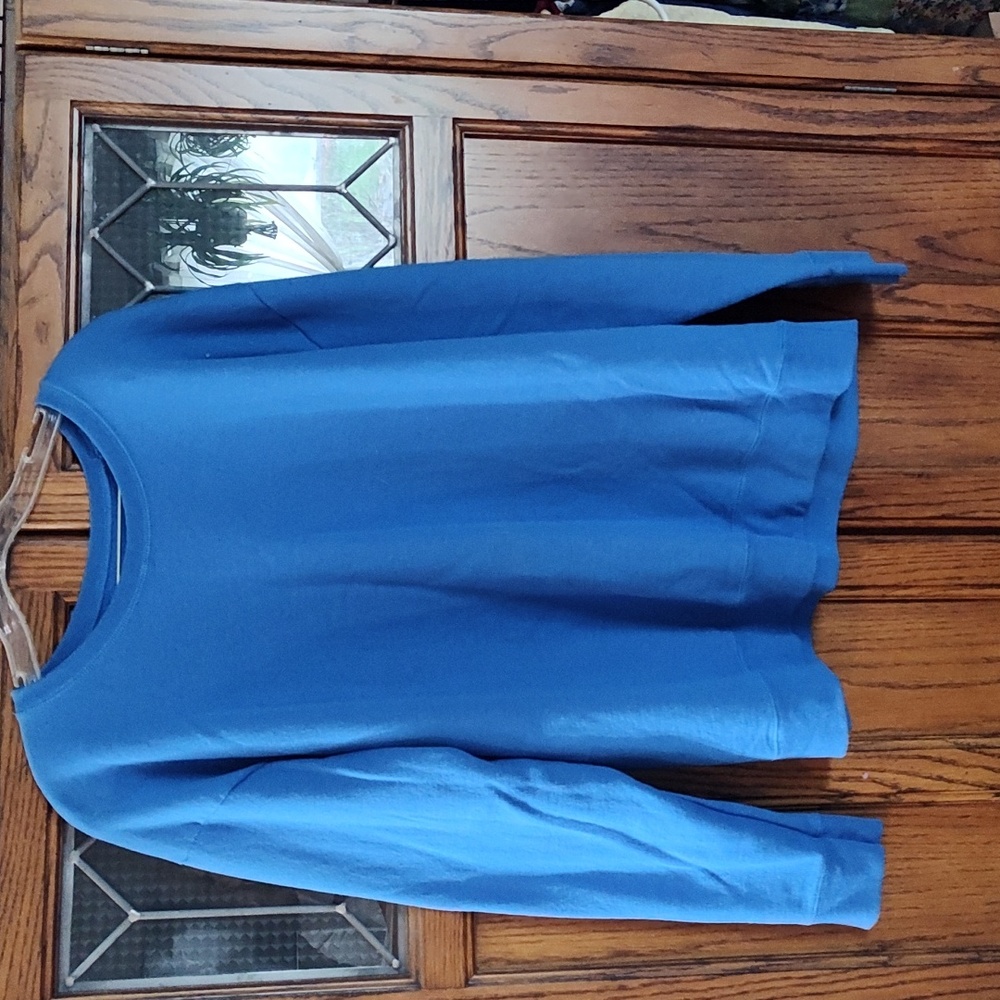 Women's XXL Hanes blue sweatshirt